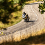 Honda GoldWing in the Vosges on Bridgestone Exedra Tyres